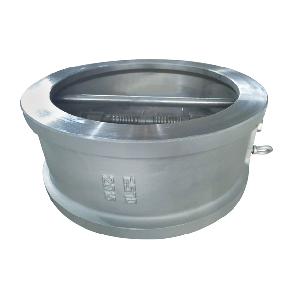 H76型對(duì)夾雙瓣旋啟式止回閥